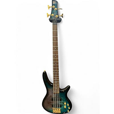 Used Ibanez SR400EPBDX TROPICAL SEAFLOOR BURST Electric Bass Guitar