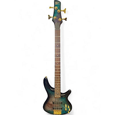 Used Ibanez SR400EPBDX TROPICAL SEAFLOOR BURST Electric Bass Guitar