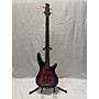 Used Ibanez Used Ibanez SR400EQM Trans Purple Electric Bass Guitar Trans Purple