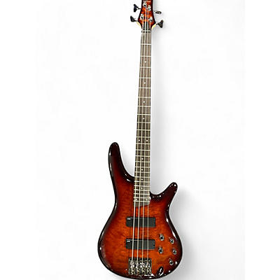 Ibanez Used Ibanez SR400QM Orange Electric Bass Guitar