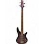 Used Ibanez SR400QM Purple Electric Bass Guitar Purple