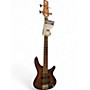 Used Ibanez SR400QM Trans Purple Burst Electric Bass Guitar Trans Purple Burst