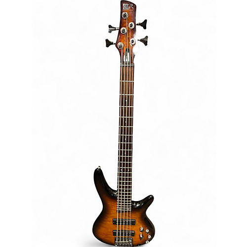 Used Ibanez SR405 5 String 2 Color Sunburst Electric Bass Guitar 2 Color Sunburst