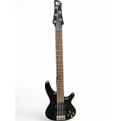 Used Ibanez SR405 5 String Black Electric Bass Guitar
