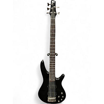 Used Ibanez SR405 5 String Black Electric Bass Guitar