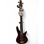 Used Ibanez SR405 5 String Dragon eye burst Electric Bass Guitar Dragon eye burst