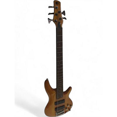 Ibanez Used Ibanez SR405 5 String Natural Electric Bass Guitar