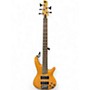 Used Ibanez SR405 5 String Natural Electric Bass Guitar Natural