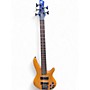 Used Ibanez SR405 5 String Natural Electric Bass Guitar Natural