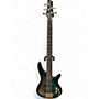 Used Ibanez SR405 5 String Tropical Seafloor Burst Burst Electric Bass Guitar Burst