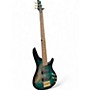 Used Ibanez Used Ibanez SR405 5 String Tropical Seafloor Burst Electric Bass Guitar Tropical Seafloor Burst