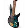 Used Ibanez SR405 5 String Tropical Turquoise Electric Bass Guitar Tropical Turquoise