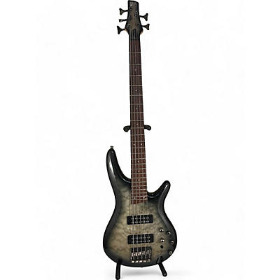 Ibanez Used Ibanez SR405EQM 5 String BLACK BURST Electric Bass Guitar