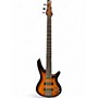 Used Ibanez SR405EQM Tiger Eye Electric Bass Guitar Tiger Eye