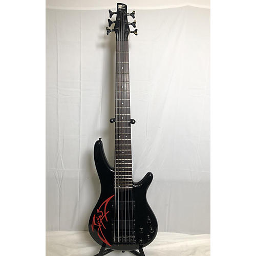 Ibanez Used Ibanez SR406 Black Electric Bass Guitar Black