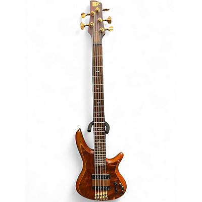Used Ibanez SR412 Amber Electric Bass Guitar