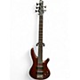 Used Ibanez SR485 Brown Electric Bass Guitar Brown