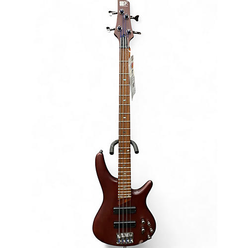 Used Ibanez SR500 Brown Electric Bass Guitar Brown