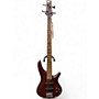 Used Ibanez SR500 Brown Electric Bass Guitar Brown