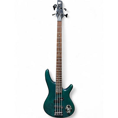 Used Ibanez SR500 Green Electric Bass Guitar
