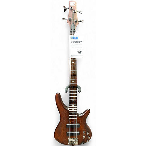 Ibanez Used Ibanez SR500 Walnut Electric Bass Guitar Walnut