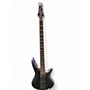 Used Ibanez SR500 translucent purple Electric Bass Guitar translucent purple
