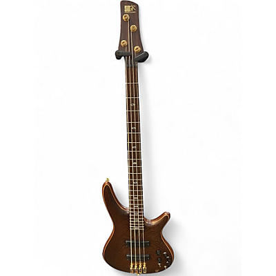Used Ibanez SR5000 PRESTIGE Natural Electric Bass Guitar