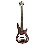 Used Ibanez Used Ibanez SR5005E 5 String Woodstain Electric Bass Guitar Woodstain