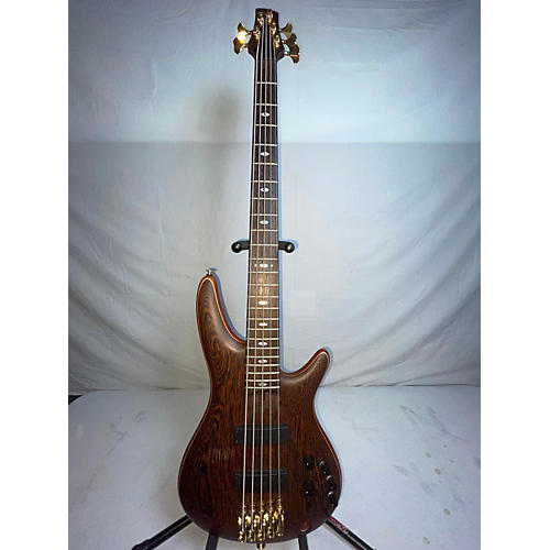 Ibanez Used Ibanez SR5005OL Natural Electric Bass Guitar Natural