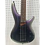 Used Ibanez Used Ibanez SR500E Black Aurora Burst Electric Bass Guitar Black Aurora Burst