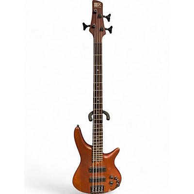 Used Ibanez SR500E Natural Electric Bass Guitar