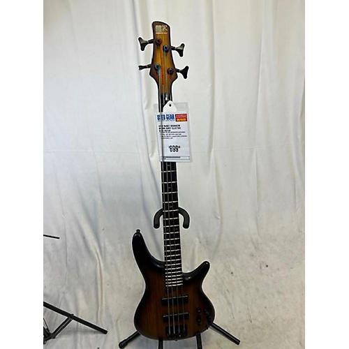 Ibanez Used Ibanez SR500EZW Brown Burst Electric Bass Guitar Brown Burst