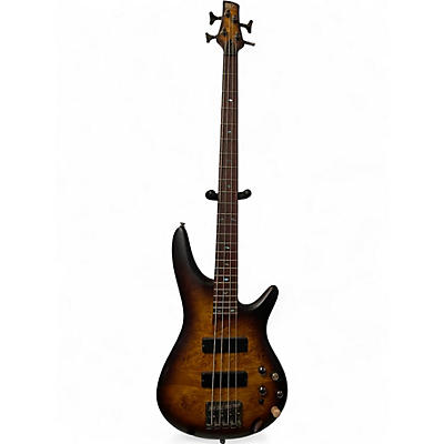 Used Ibanez SR500PB BROWN BURST Electric Bass Guitar