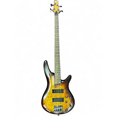 Used Ibanez SR500PB BROWN BURST FLAT Electric Bass Guitar