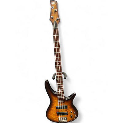 Used Ibanez SR500PB Brown Sunburst Electric Bass Guitar