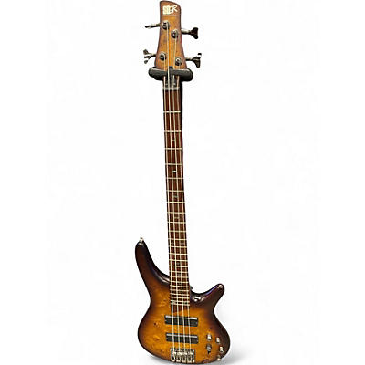 Used Ibanez SR500PB Brown Sunburst Electric Bass Guitar
