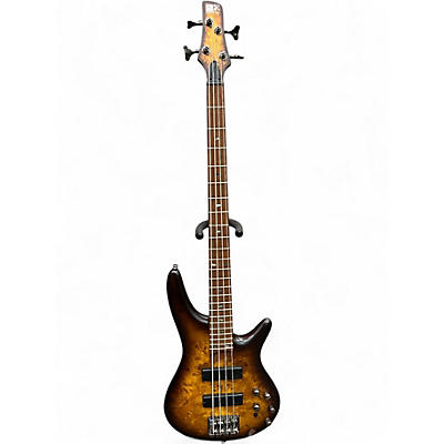 Used Ibanez SR500PB Brown Sunburst Electric Bass Guitar