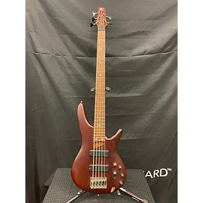 Ibanez Used Ibanez SR505 5 String Brown Electric Bass Guitar