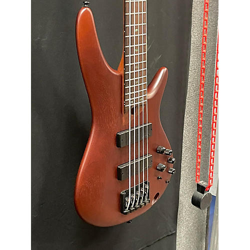 Ibanez Used Ibanez SR505 5 String Brown Mahogany Electric Bass Guitar Brown Mahogany