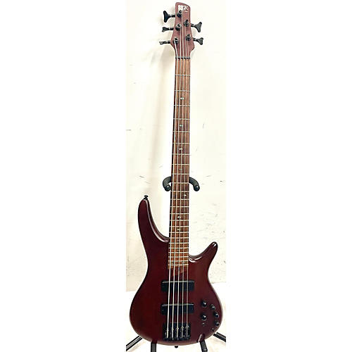 Ibanez Used Ibanez SR505 5 String Mahogany Electric Bass Guitar Mahogany