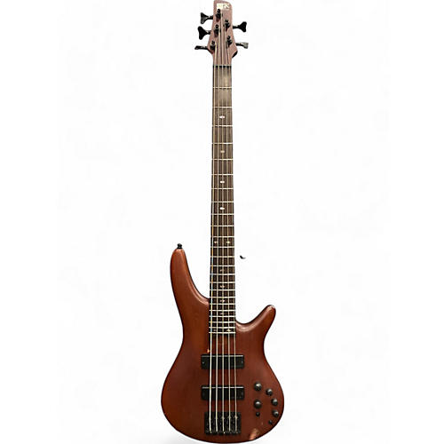 Ibanez Used Ibanez SR505 5 String Mahogany Electric Bass Guitar Mahogany