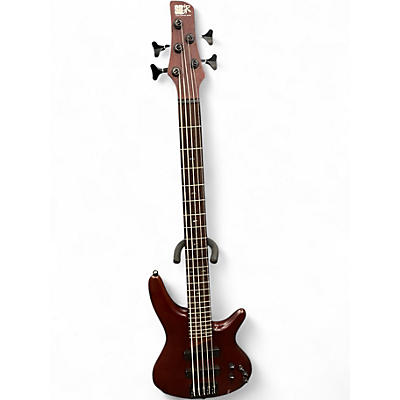 Used Ibanez SR505 5 String Mahogany Electric Bass Guitar