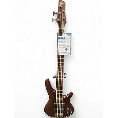 Used Ibanez SR505 5 String Mahogany Electric Bass Guitar