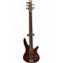 Used Ibanez SR505 5 String Natural Electric Bass Guitar Natural