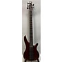 Used Ibanez Used Ibanez SR505 5 String Red Electric Bass Guitar Red