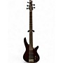 Used Ibanez SR505 5 String Walnut Electric Bass Guitar Walnut