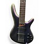 Used Ibanez SR505 5 String aurora burst Electric Bass Guitar aurora burst