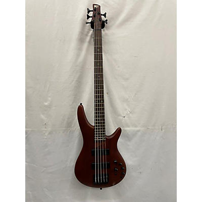 Ibanez Used Ibanez SR505E 5 String Brown Mahogany Electric Bass Guitar