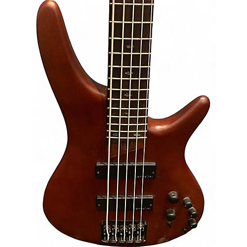 Ibanez Used Ibanez SR505E 5 String Mahogany Electric Bass Guitar Mahogany