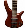 Used Ibanez Used Ibanez SR505E 5 String Mahogany Electric Bass Guitar Mahogany